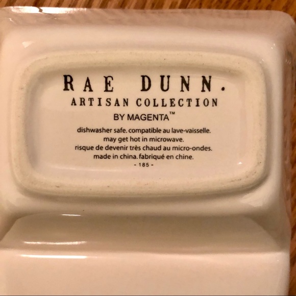 Easter Rae Dunn Hip Hop Rabbit catch-all tray/dish - Picture 6 of 6